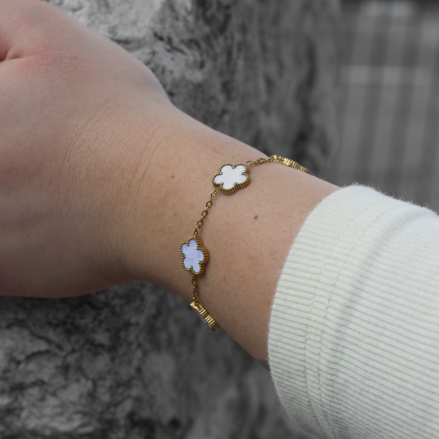 צמיד תלתן 5 עלים