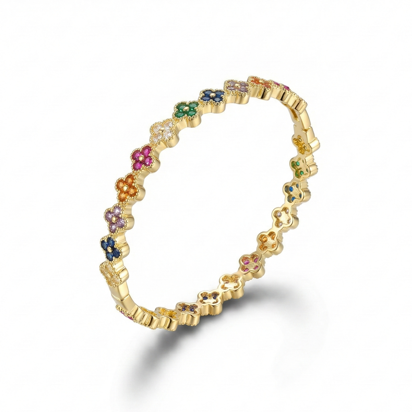 צמיד תלתן צבעוני קטן