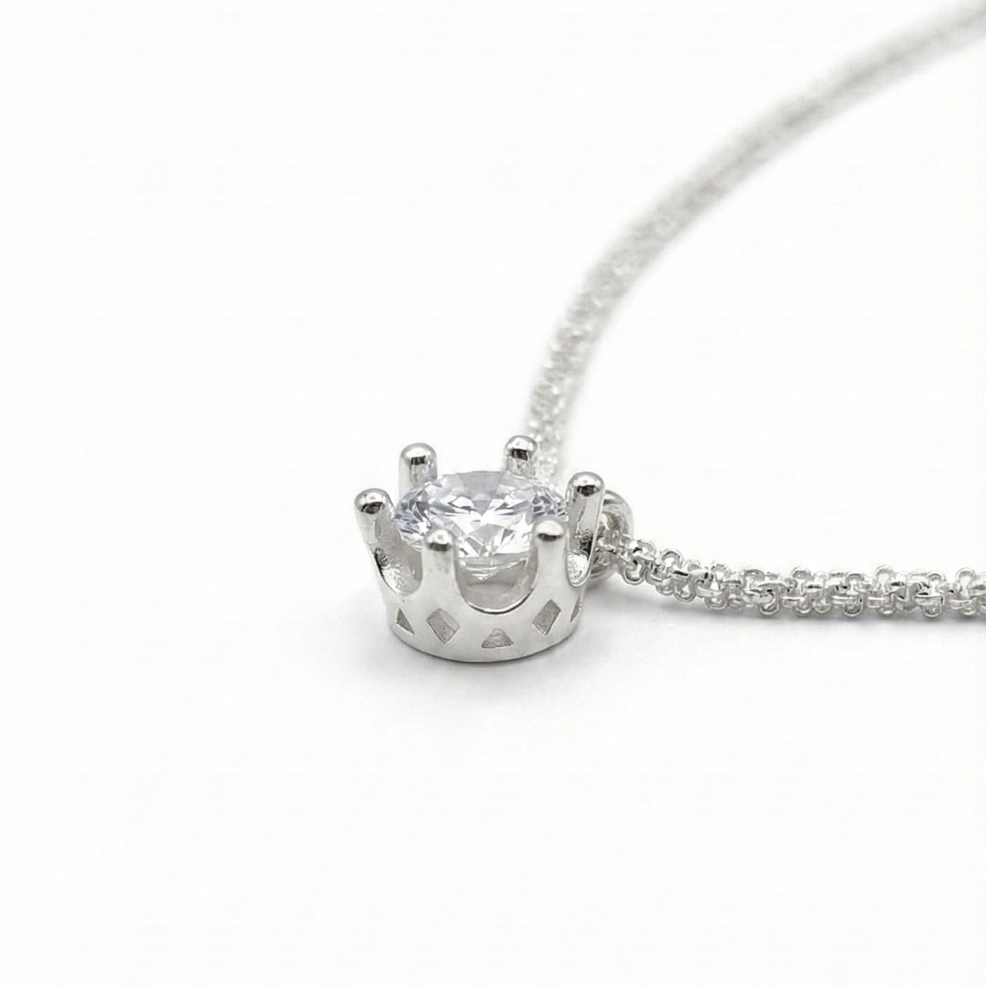 שרשרת קריסטל כתר