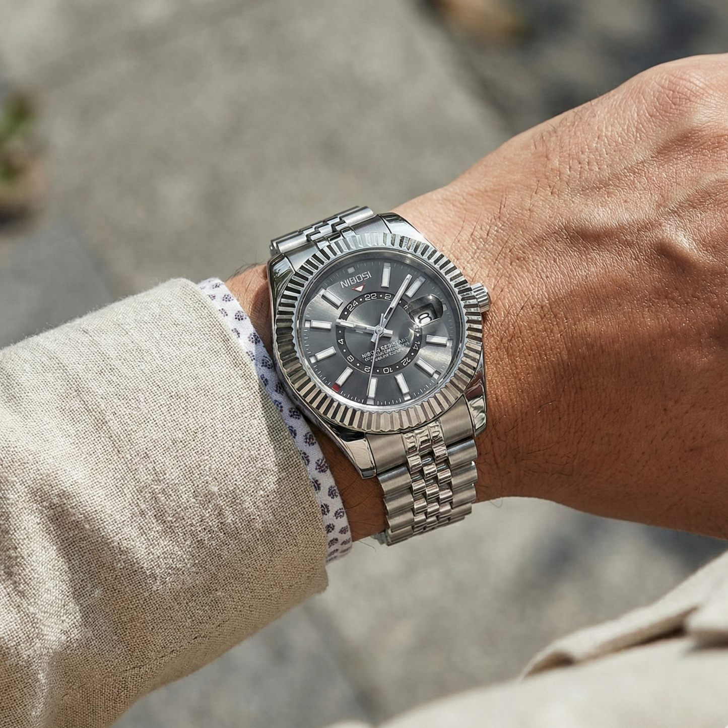 שעון אלגנט קלאסי לגבר