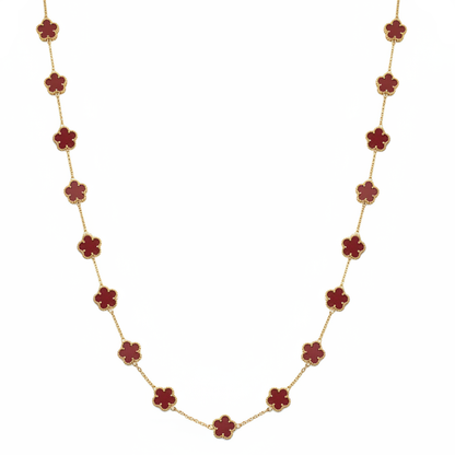 שרשרת תלתן מזל אלגנטית