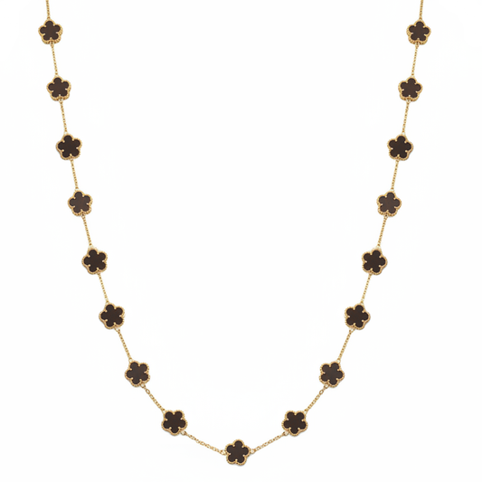 שרשרת תלתן מזל אלגנטית